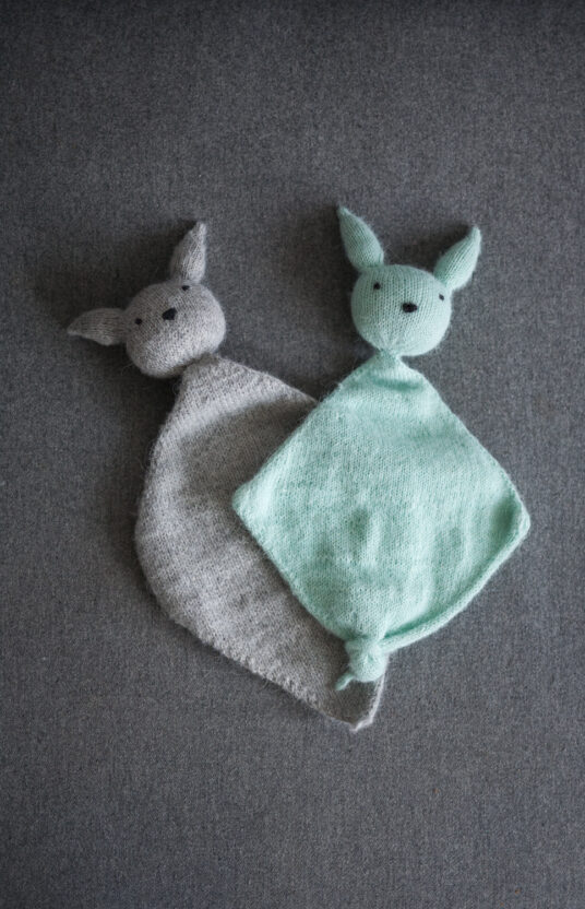 bunny blankie knitting pattern