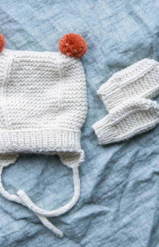 babylue strikkeoppskrift