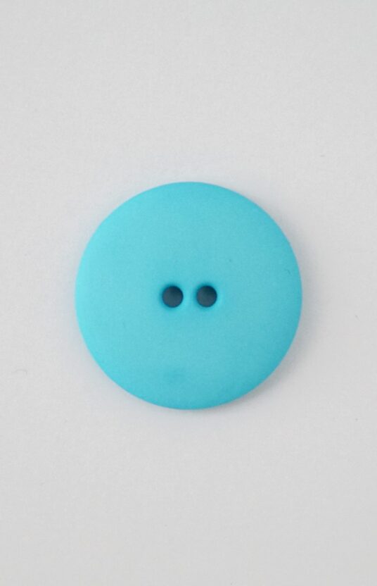 mint blue plastic button