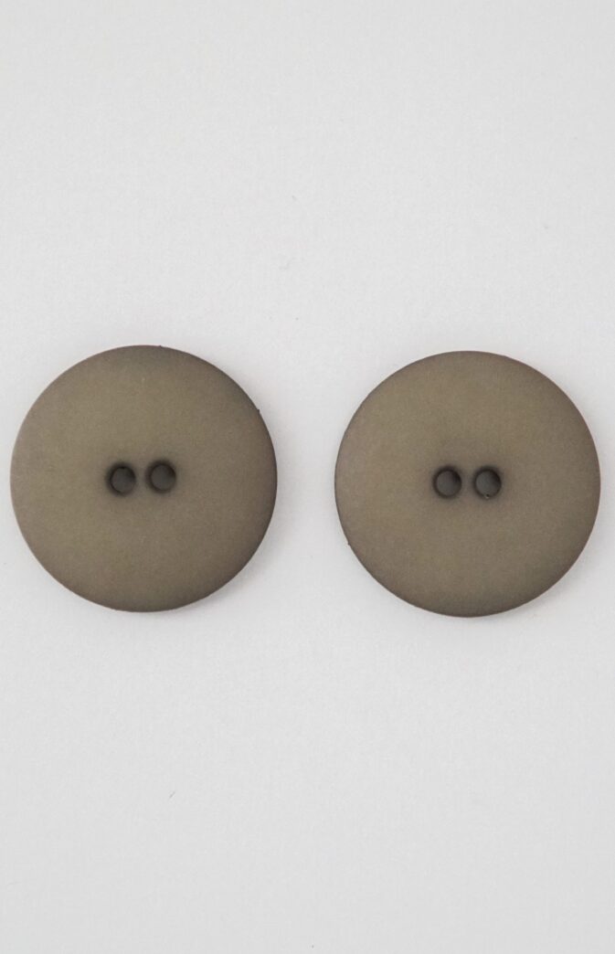 olive green plastic button