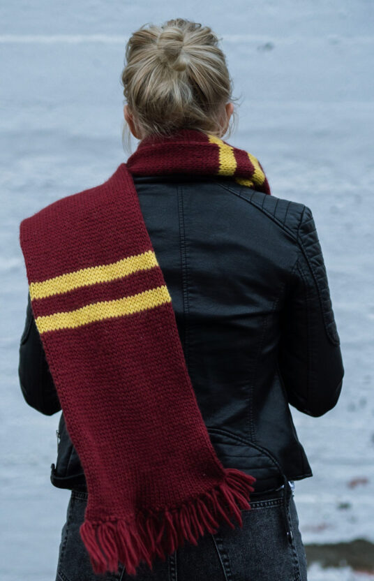 harry potter scarf knitting patter