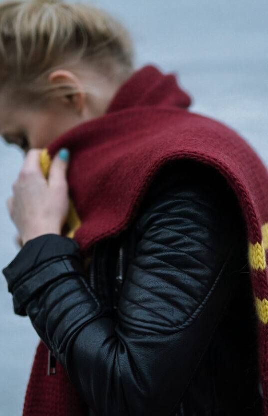 knitting pattern scarf easy