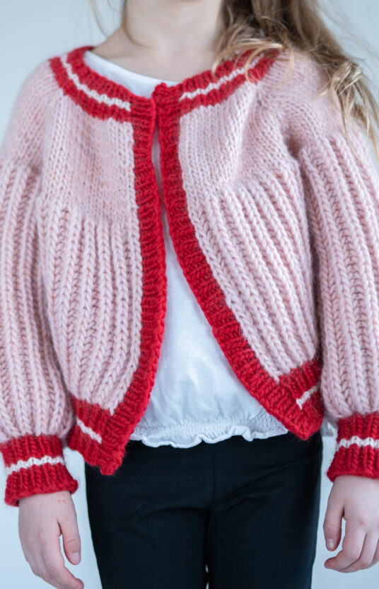 knitted jacket kids pattern
