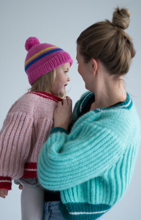 Knitted jackets kisa and women