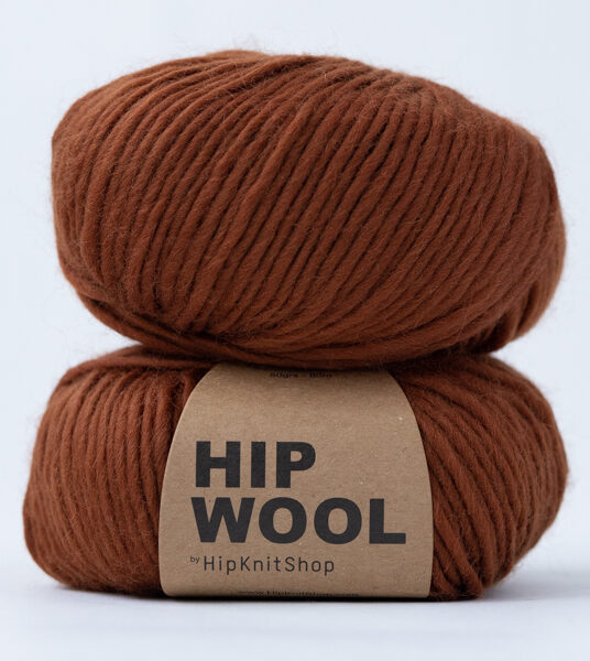 Gingerbread brown yarn