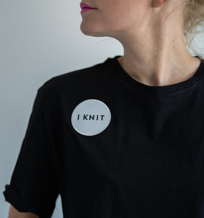 knitting t shirt