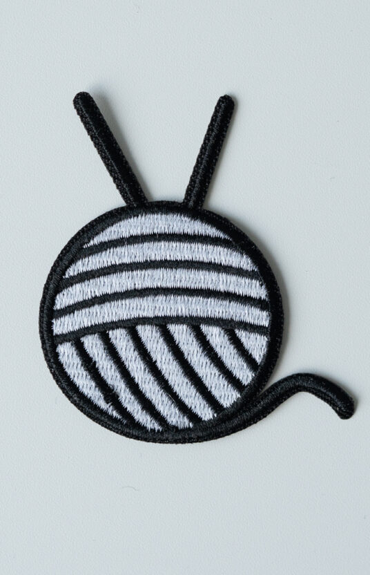 yarn embroidery patch