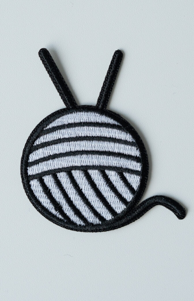 yarn embroidery patch