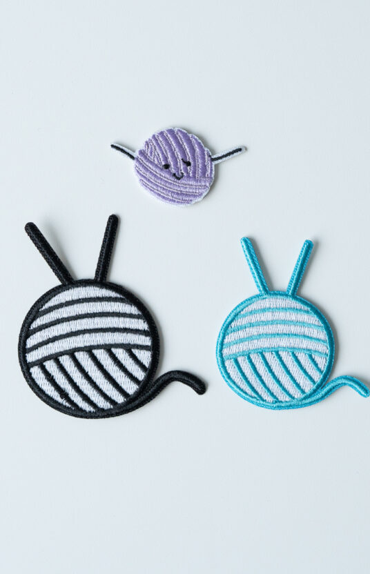 yarn embroidery patch