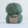 olive green mohair yarn