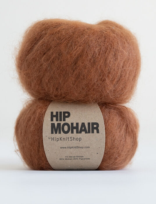 brown mohair yarn Hip moahair