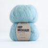 mint colored yarn hip mohair