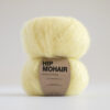 light pastel yellow mohair yarn