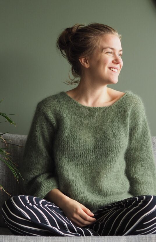 v back sweater pattern