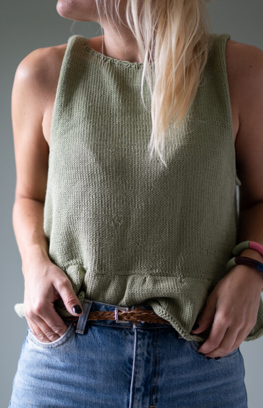 knitted tops and tees