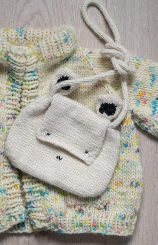kids knitted bag pattern