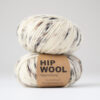 sprinkle yarn grey and brown hip wool