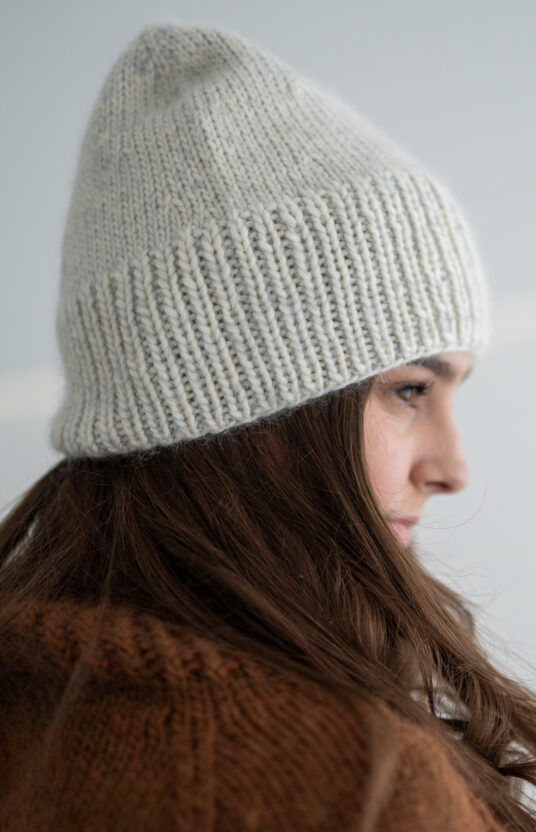 knitted hat pattern for beginners