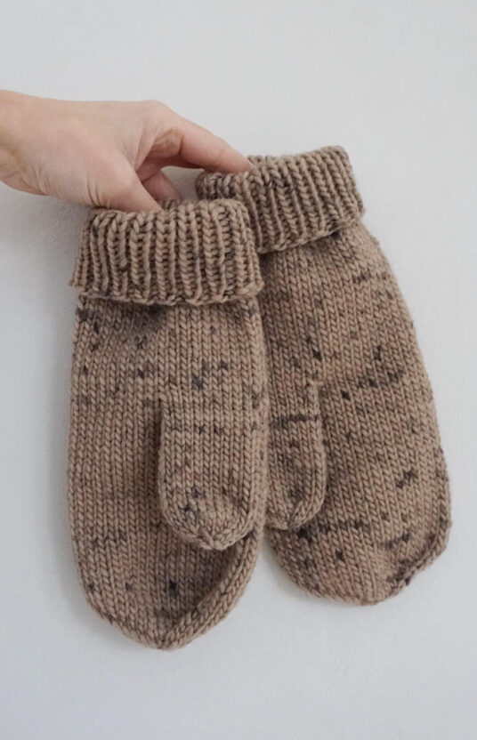 mens mittens knit pattern