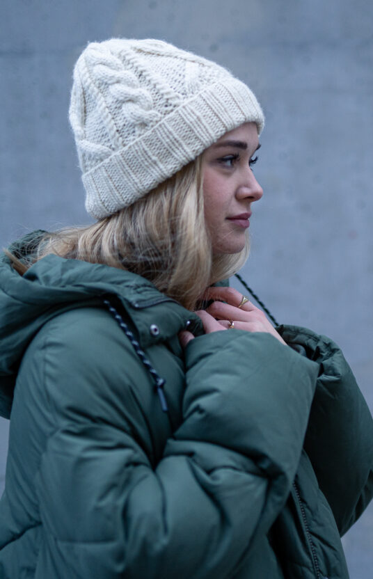 cableknit hat pattern