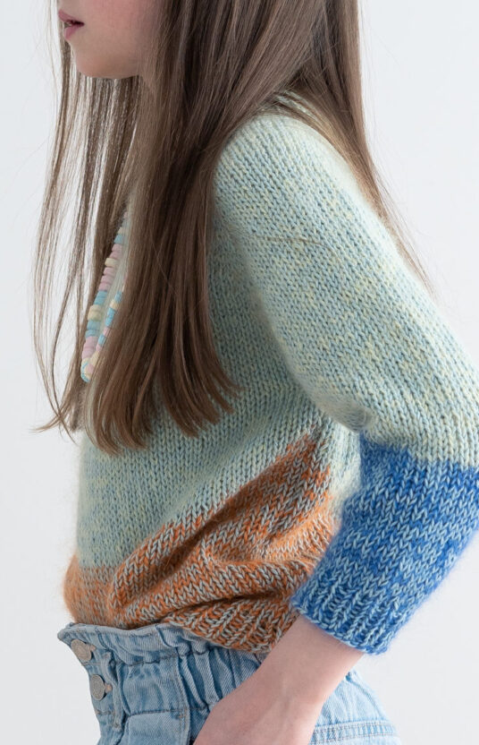 kids cotton sweater pattern
