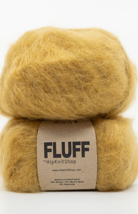 autumn yellow mohair yarn