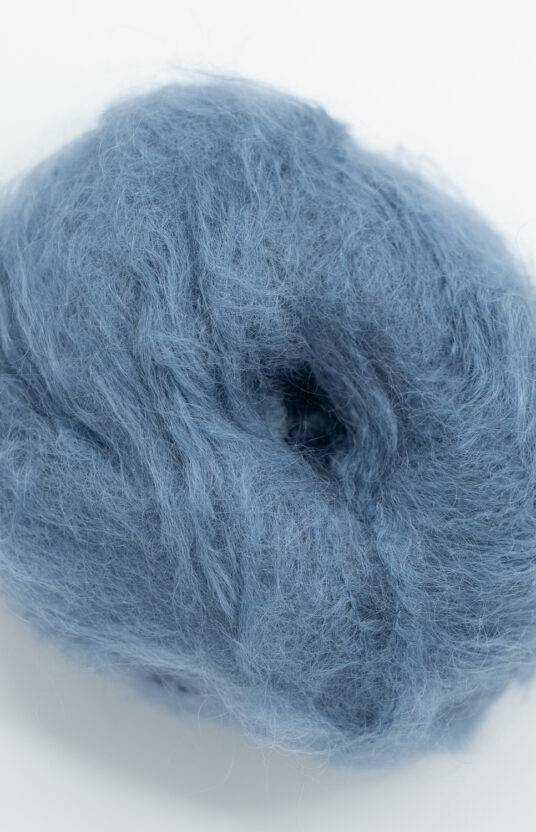 webshop mohair yarn blue