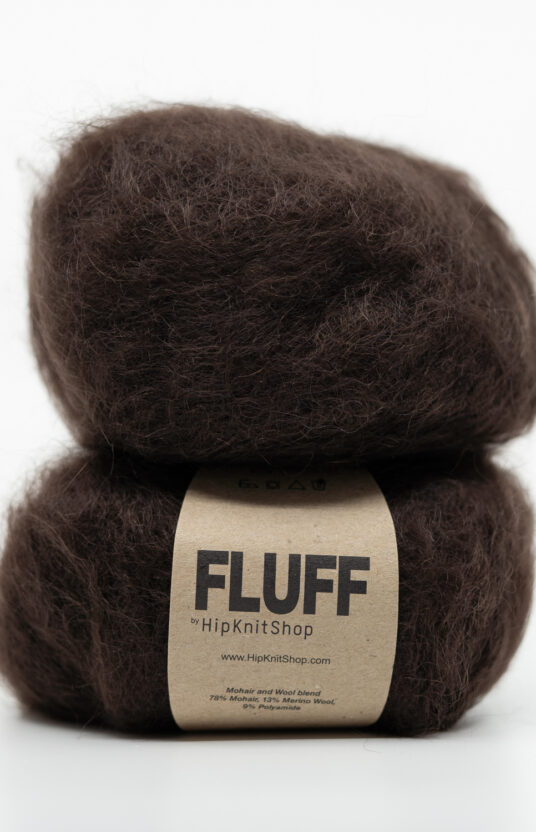 Fluff mohair yarn