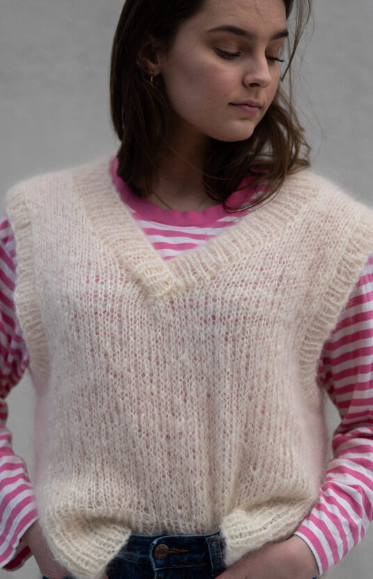 fluffy vest pattern