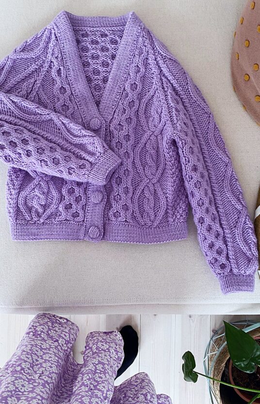 cardigan oppskrift