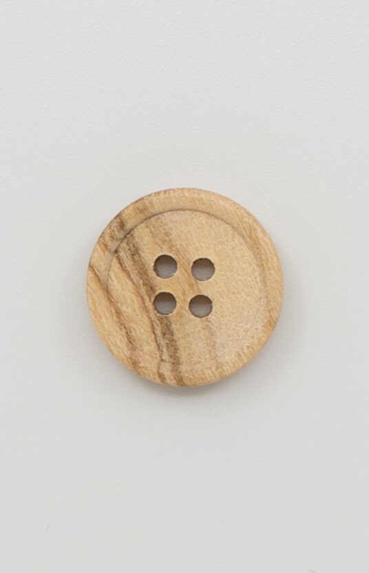 small wood button