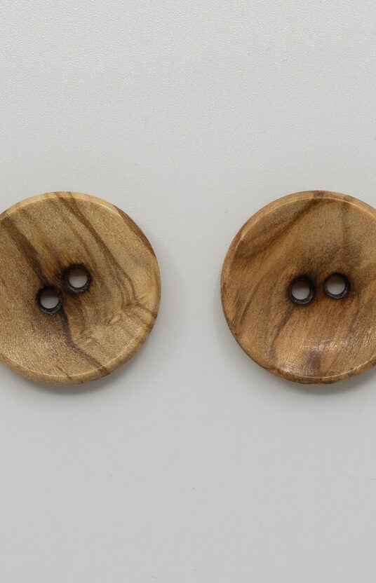 knit wood button