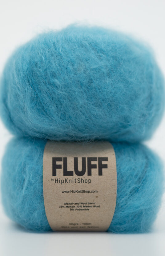 Fluff mohair yarn