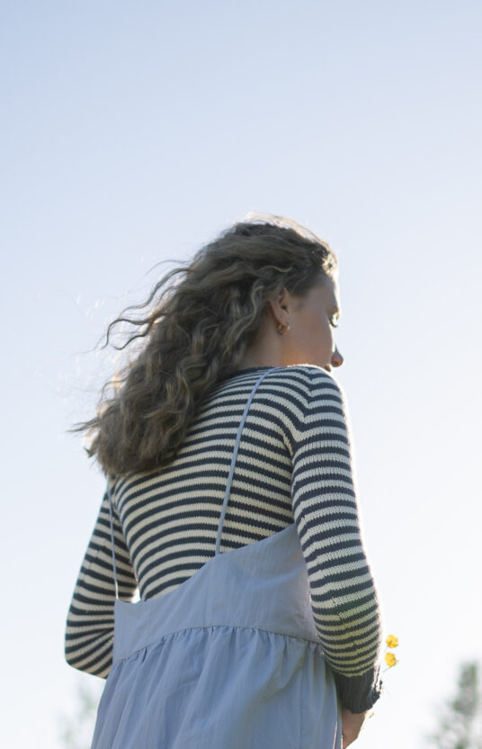 stripegenser bomull