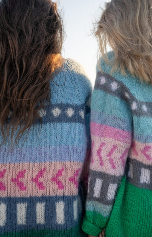 80s knit pattern