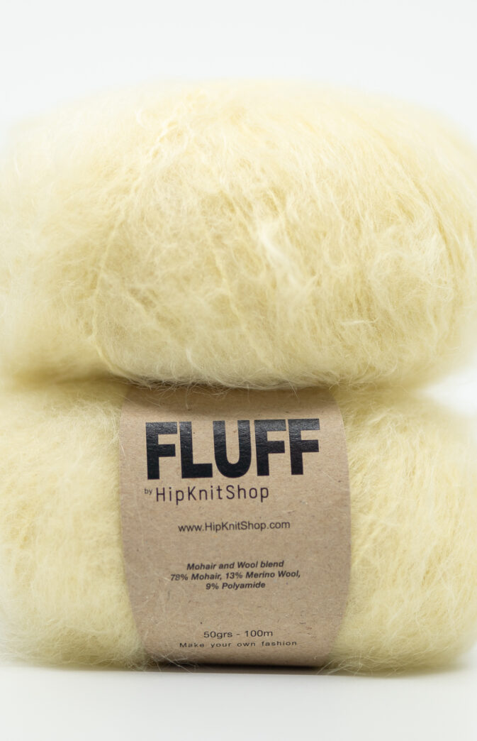 yellow mohair yarn