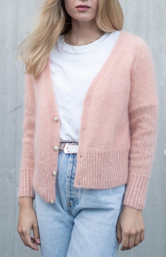 knitted cardigan beginners