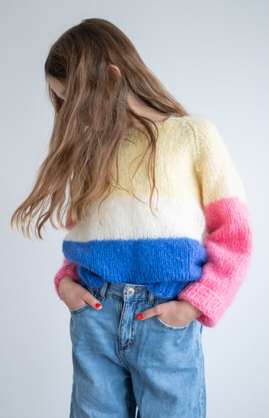 knitting pattern sweater kids