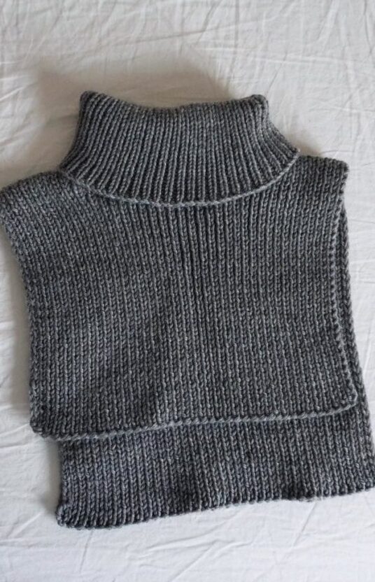 knitted neck women