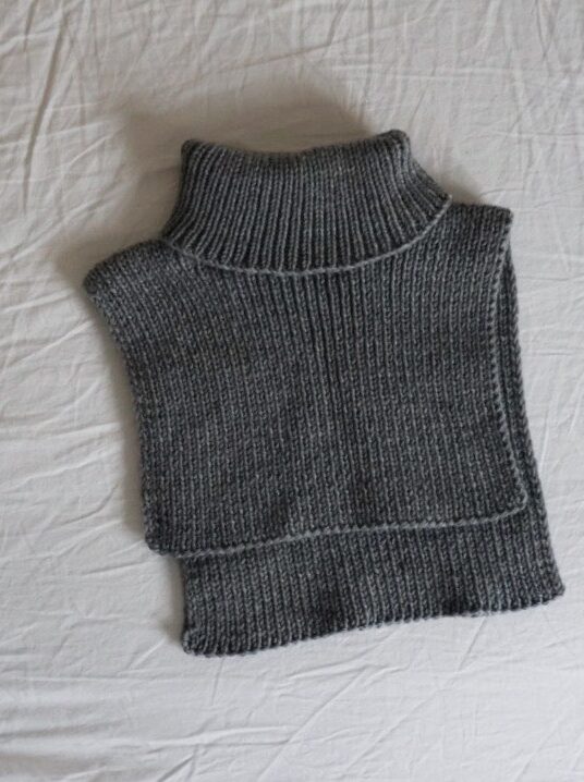 knitted neck warmer