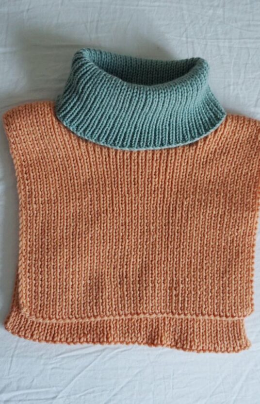 knitted neck warmer