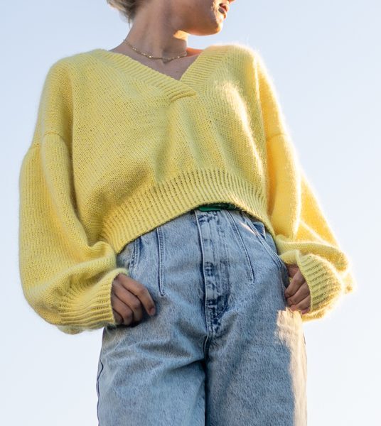 v neck sweater pattern