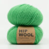 bright green yarn Hip wool