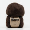 chocolate brown mohair