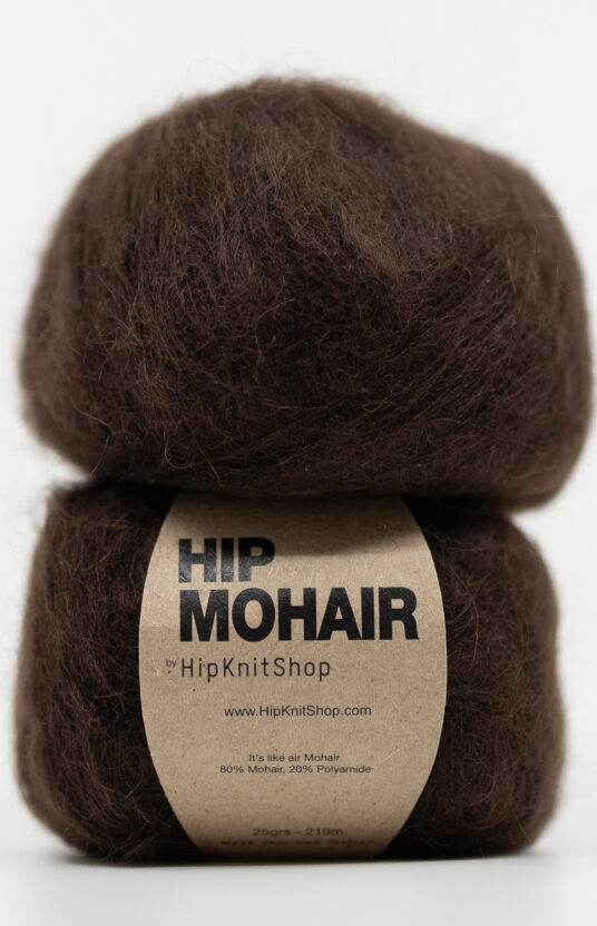 chocolate brown mohair