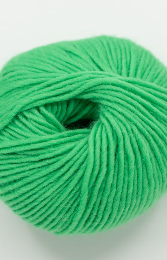 bright green yarn Hip wool