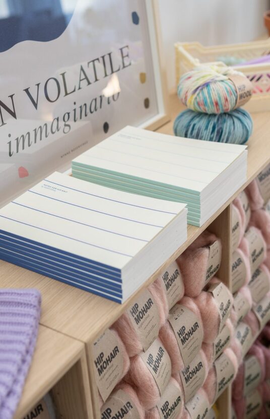 knitting journal blank pages
