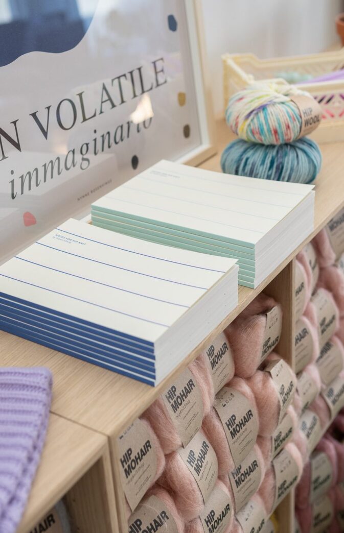 knitting journal blank pages
