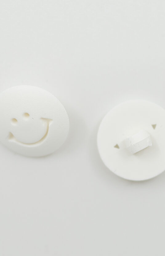 smiley button knitting