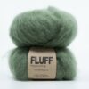 olive green mohair yarn